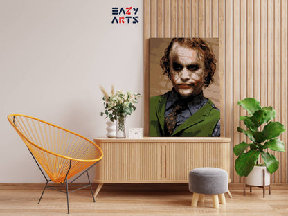 Joker paint by numbers kit