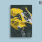 Yellow Ducati Bike paint by numbers