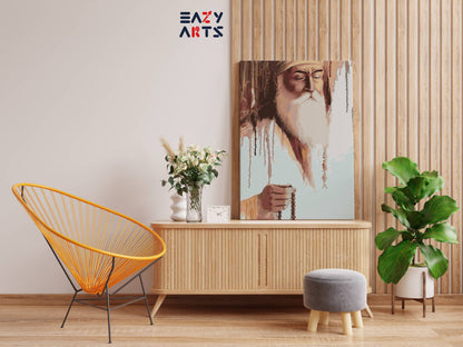 Guru Nanak Meditating paint by numbers kit