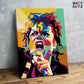Michel Jackson Singing Abstract PBN kit
