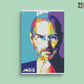 Steve Jobs Abstract paint by numbers