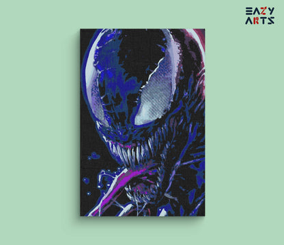 Venom paint by numbers