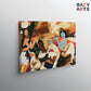 Krishna by MF Husain paint by numbers