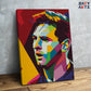 Messi 10 Abstract PBN kit
