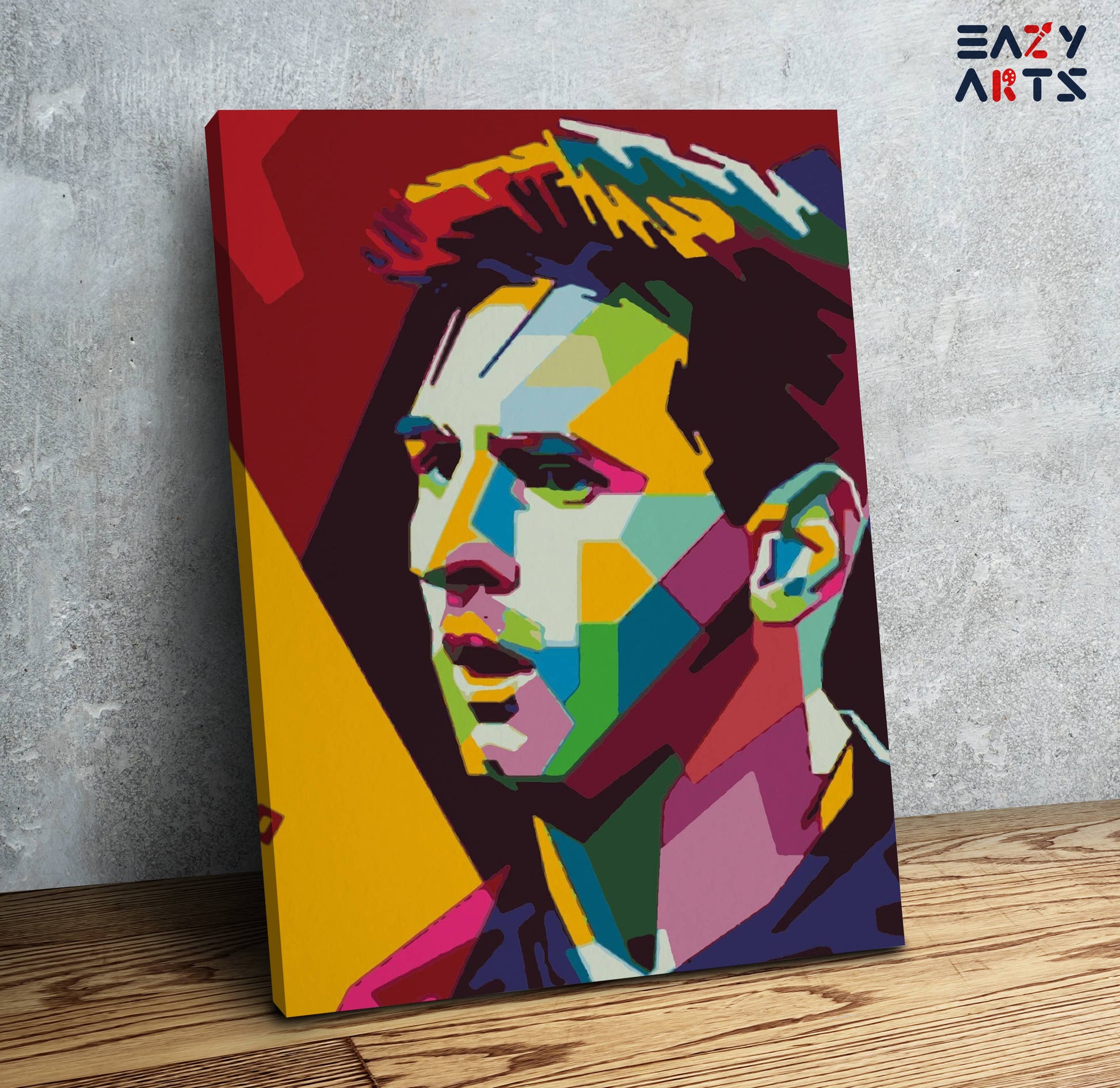 Messi 10 Abstract PBN kit