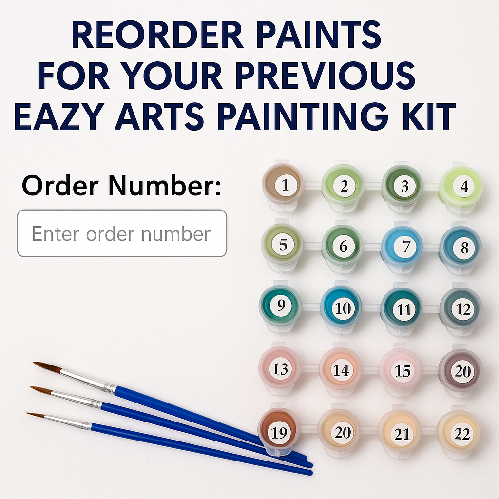 Re-Order Paints for Your previous Order