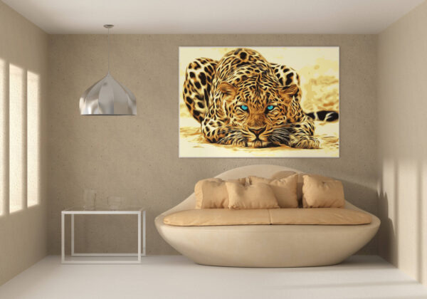 Cheetah Keen Paint By Numbers kit - Image 2