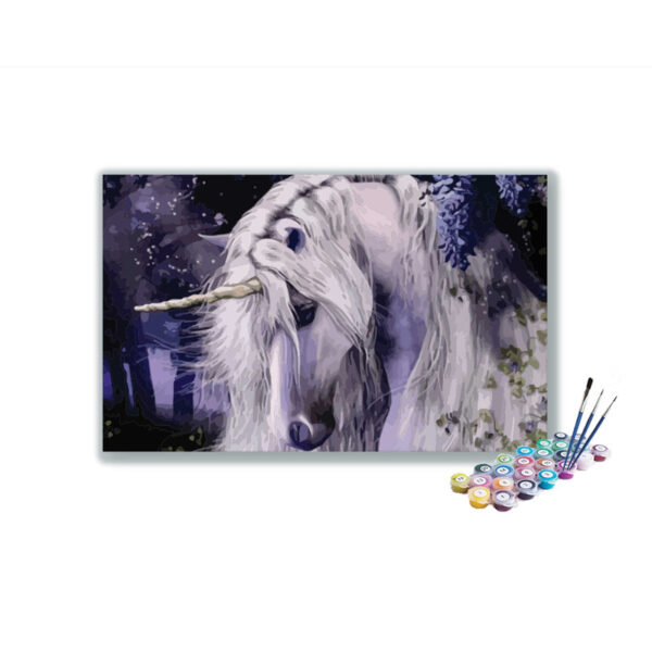 Enchanting Unicorn: A Magical Paint-by-Number Kit