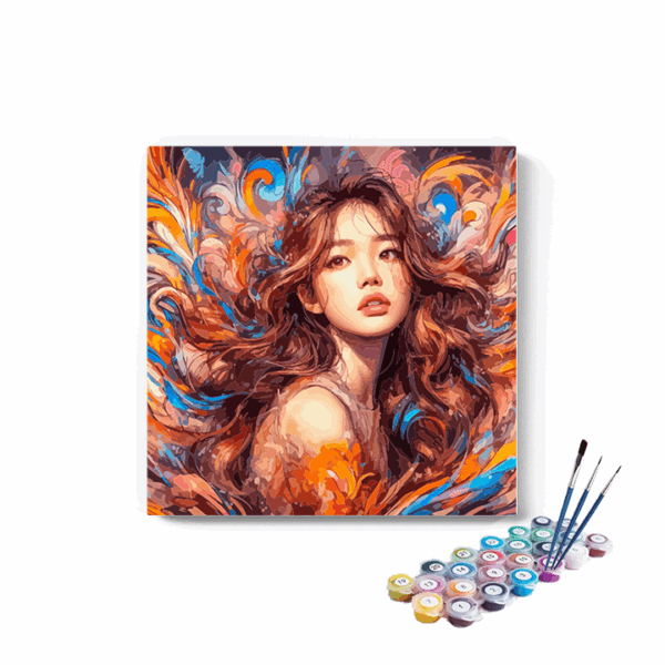 Vibrant Beauty Paint by Numbers Kit