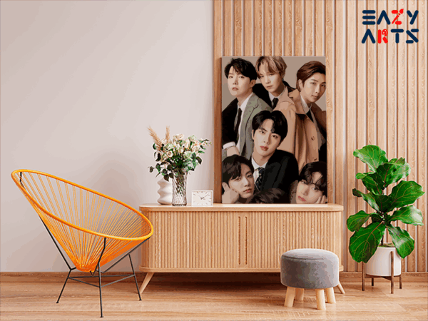 BTS OT7 Paint by Numbers Kit – The Dapper Legends Edition - Image 2