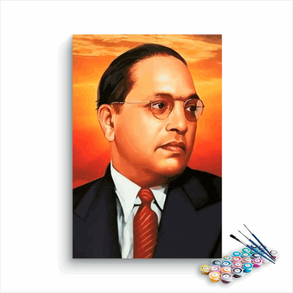 Dr. Babasaheb Ambedkar Paint By Numbers kit