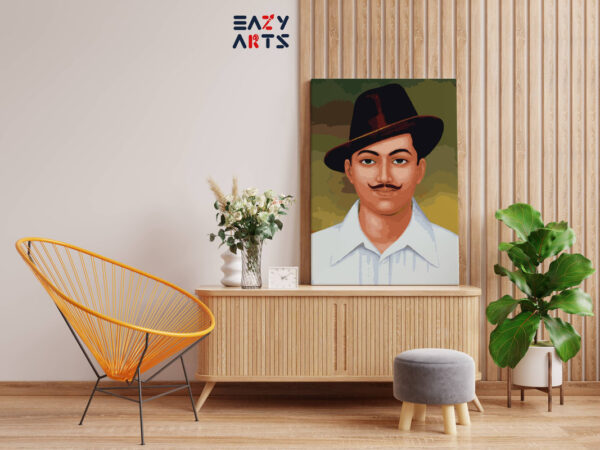 Bhagat Singh Paint By Numbers kit - Image 2