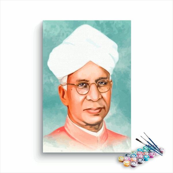 Sarvepalli Radhakrishnan Paint By Numbers kit