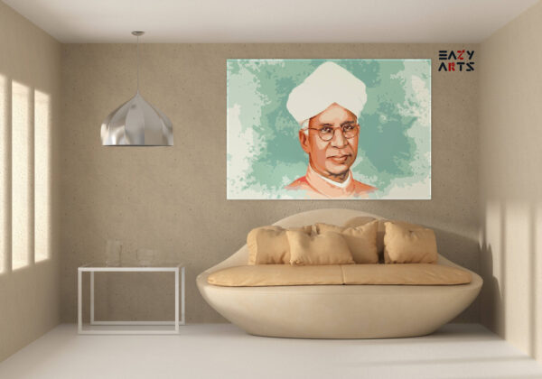 Sarvepalli Radhakrishnan Paint By Numbers kit - Image 2