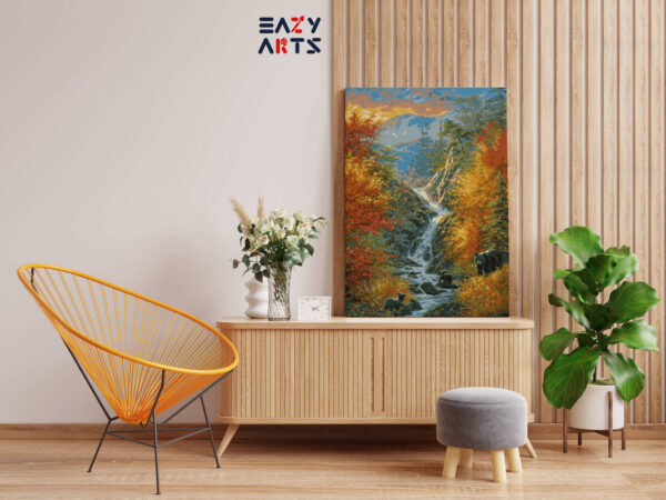 River Paint By Numbers kit - Image 2