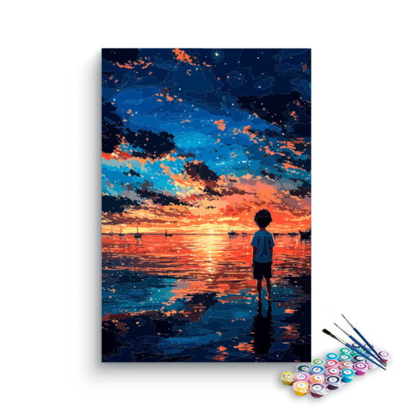 Evening Reflection Paint by Numbers Kit