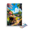 Charming Village Blossom Paint by Numbers Kit