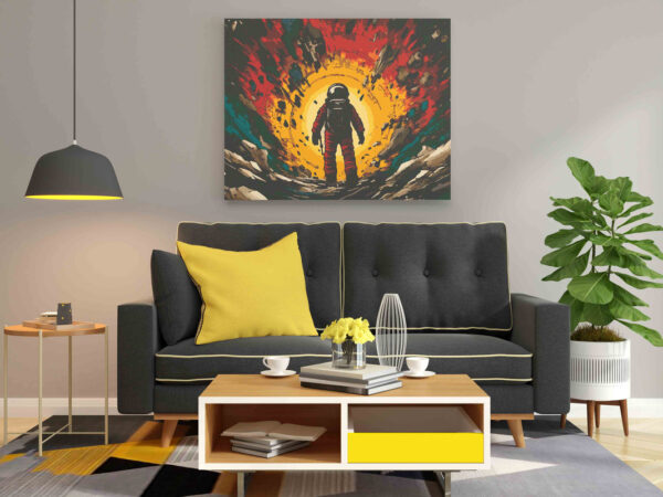 Astronaut Adventure Paint by Number Kit - Image 2