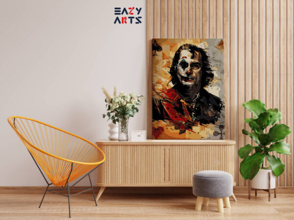 Joker Abstract Paint By Numbers kit - Image 2
