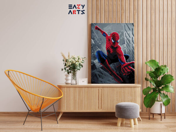 Spiderman Paint By Numbers kit - Image 2