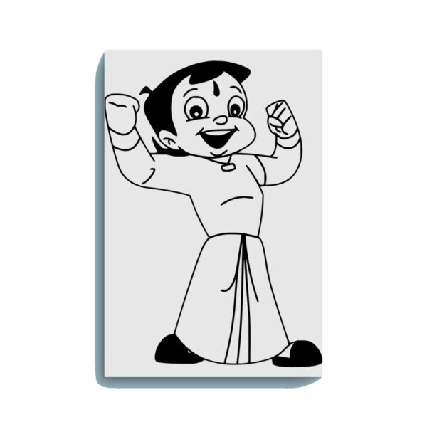 Chhota Bheem Glow in the Dark Painting Kit – DIY Cartoon Art for Kids | Eazy Arts
