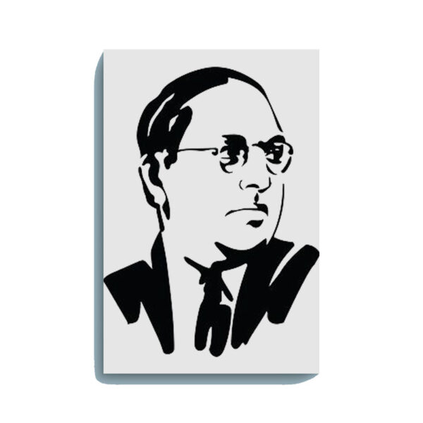 Dr. B.R. Ambedkar Glow in the Dark Painting Kit – DIY Inspirational Wall Art for Homes & Offices | Eazy Arts