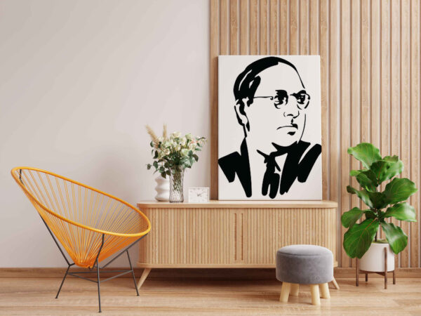 Dr. B.R. Ambedkar Glow in the Dark Painting Kit – DIY Inspirational Wall Art for Homes & Offices | Eazy Arts - Image 2