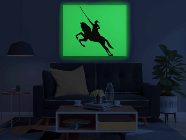Chhatrapati Shivaji Maharaj on Horseback Glow in the Dark Painting Kit – DIY Warrior King Action Art | Eazy Arts - Image 3
