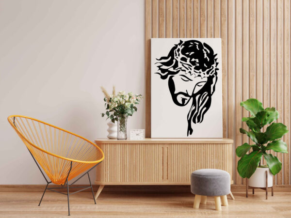 Glow in the Dark Jesus Christ Painting Kit – DIY Christian Wall Art | Eazy Arts - Image 2