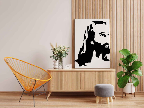 Jesus Christ Face Glow in the Dark Painting Kit – DIY Divine Wall Art | Eazy Arts - Image 2