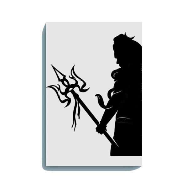 Mahadev with Trishul Paint Kit – Divine Glow in the Dark Canvas | Eazy Arts