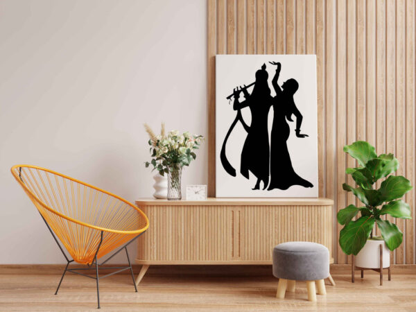 Radha Krishna Dance Paint Kit – Spiritual Glow In The Dark Kit | Eazy Arts - Image 2