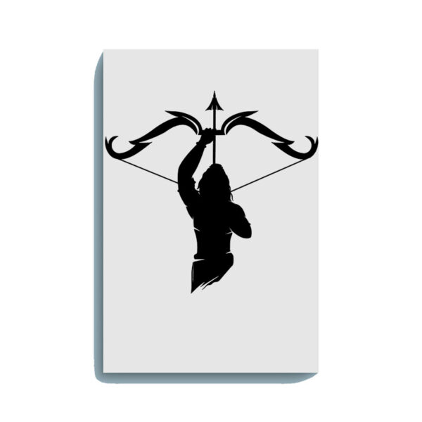 Shri Ram with Bow Raised Glow In The Dark Kit – Symbol of Dharma & Victory | Eazy Arts