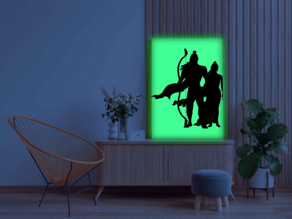 Siya Ram Glow in the Dark Kit – Divine Love & Strength | Eazy Arts - Image 3