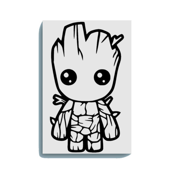 Baby Groot Glow in the Dark Painting Kit – Adorable DIY Art for Marvel Fans