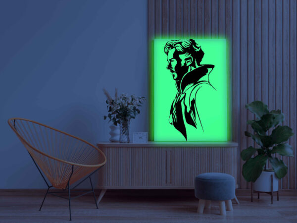 Doctor Strange Glow in the Dark Painting Kit – DIY Mystic Marvel Wall Art - Image 3