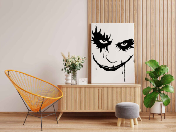 Joker Face Glow in the Dark Painting Kit – Intense DIY Villain Art for Fans - Image 2