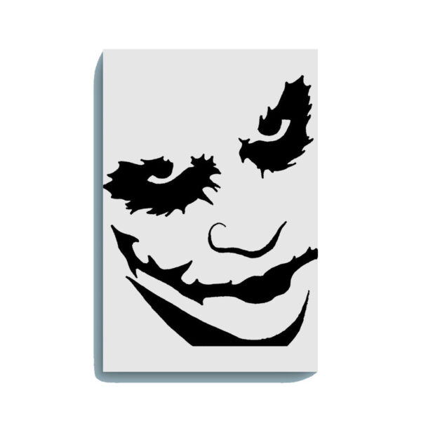 Scary Joker Glow in the Dark Painting Kit – Sinister DIY Art for Joker Fans