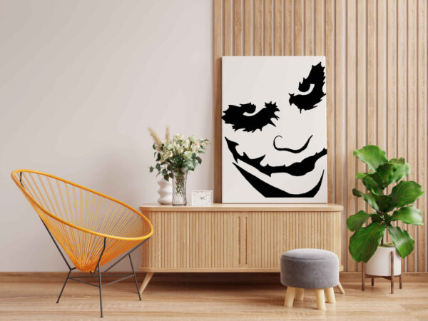 Scary Joker Glow in the Dark Painting Kit – Sinister DIY Art for Joker Fans - Image 2